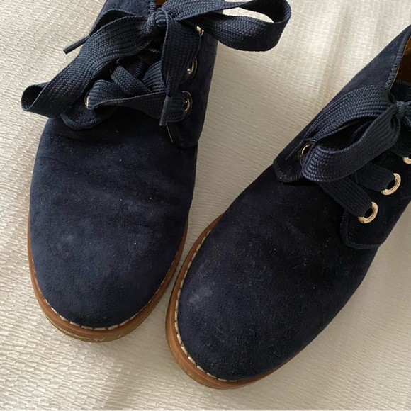 Tommy Hilfiger Navy Blue Low Ankle Boots - Picture 8 of 11